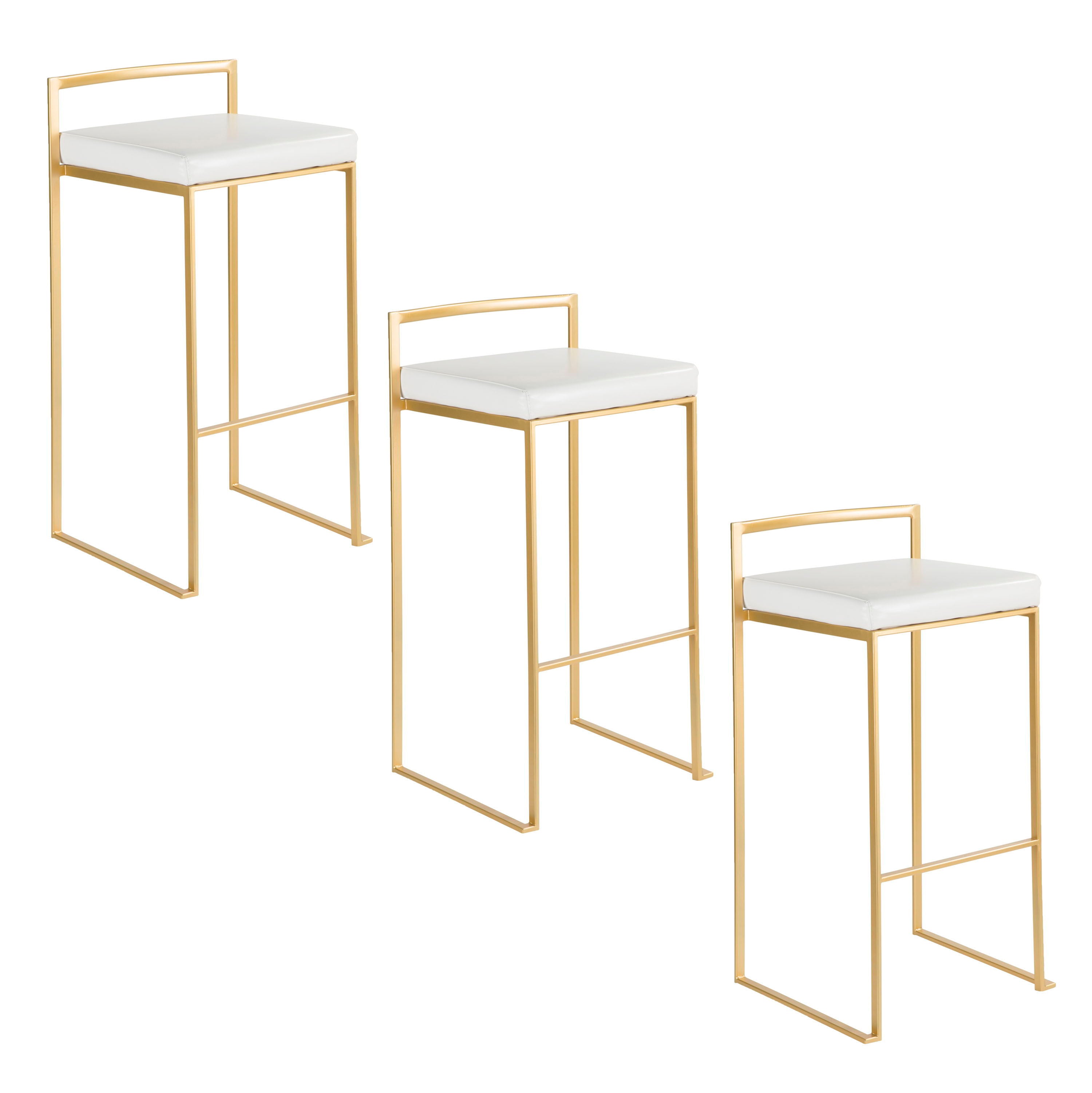Fuji - Contemporary / Glam &amp; Quality Construction Barstool