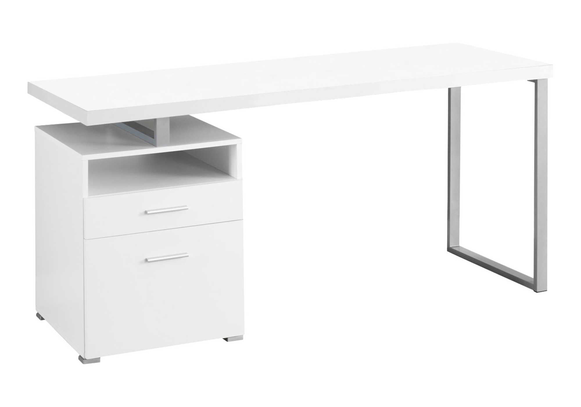 Computer Desk For Home Office, Laptop, Left Right Set - Up, Storage Drawers, Contemporary &amp; Modern