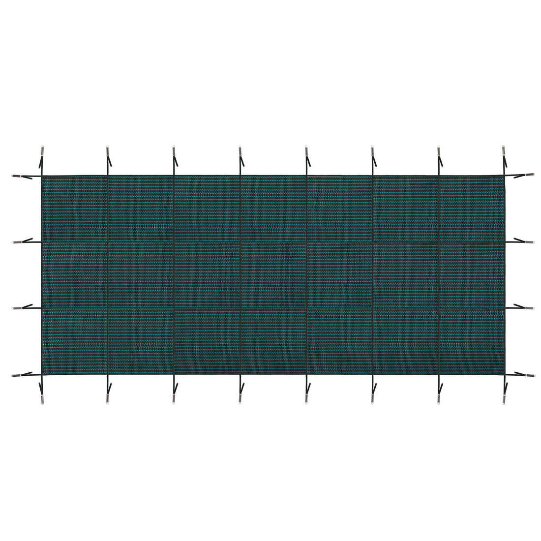 Swimming Pool Safety Cover For Rectangular Pools - Green