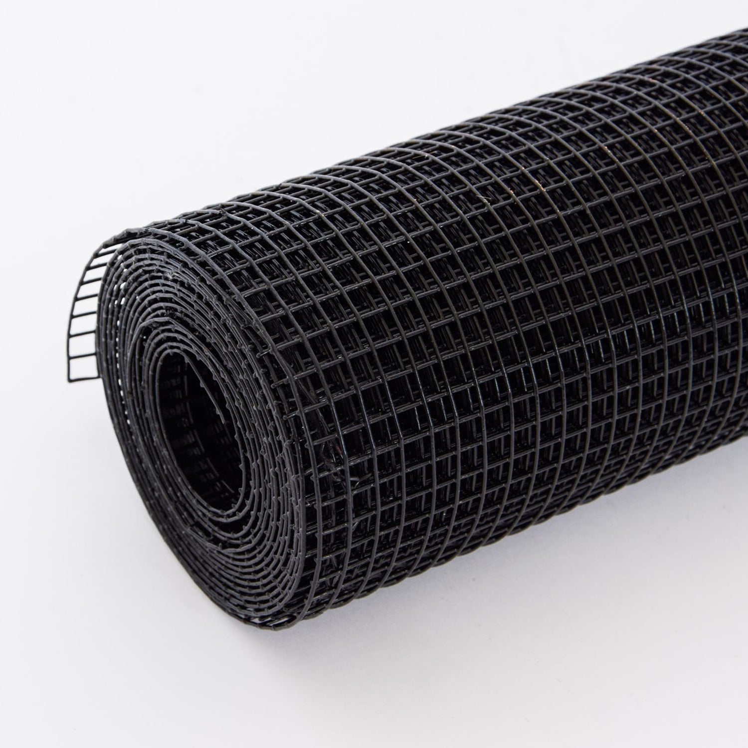Vinyl Coated Hardware Cloth, Welded Wire Fence For Poultry &amp; Home Improvement - Black