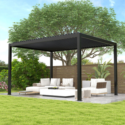 Louver Pergola Aluminium Frame &amp; Louvers