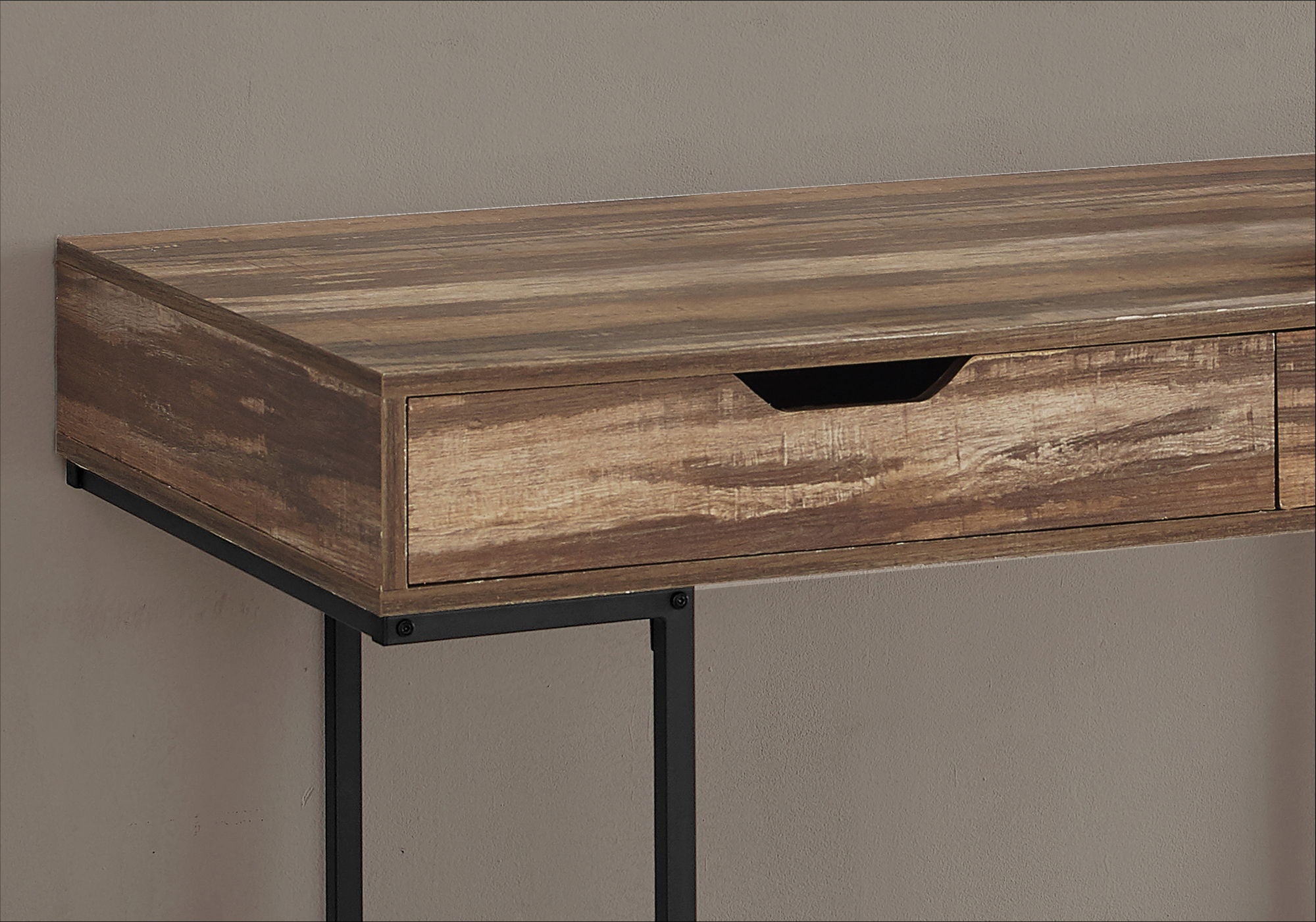Computer Desk For Home Office, Laptop, Storage Drawers, Contemporary &amp; Modern