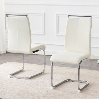 Dining Chairs With Ergonomic Backrest
