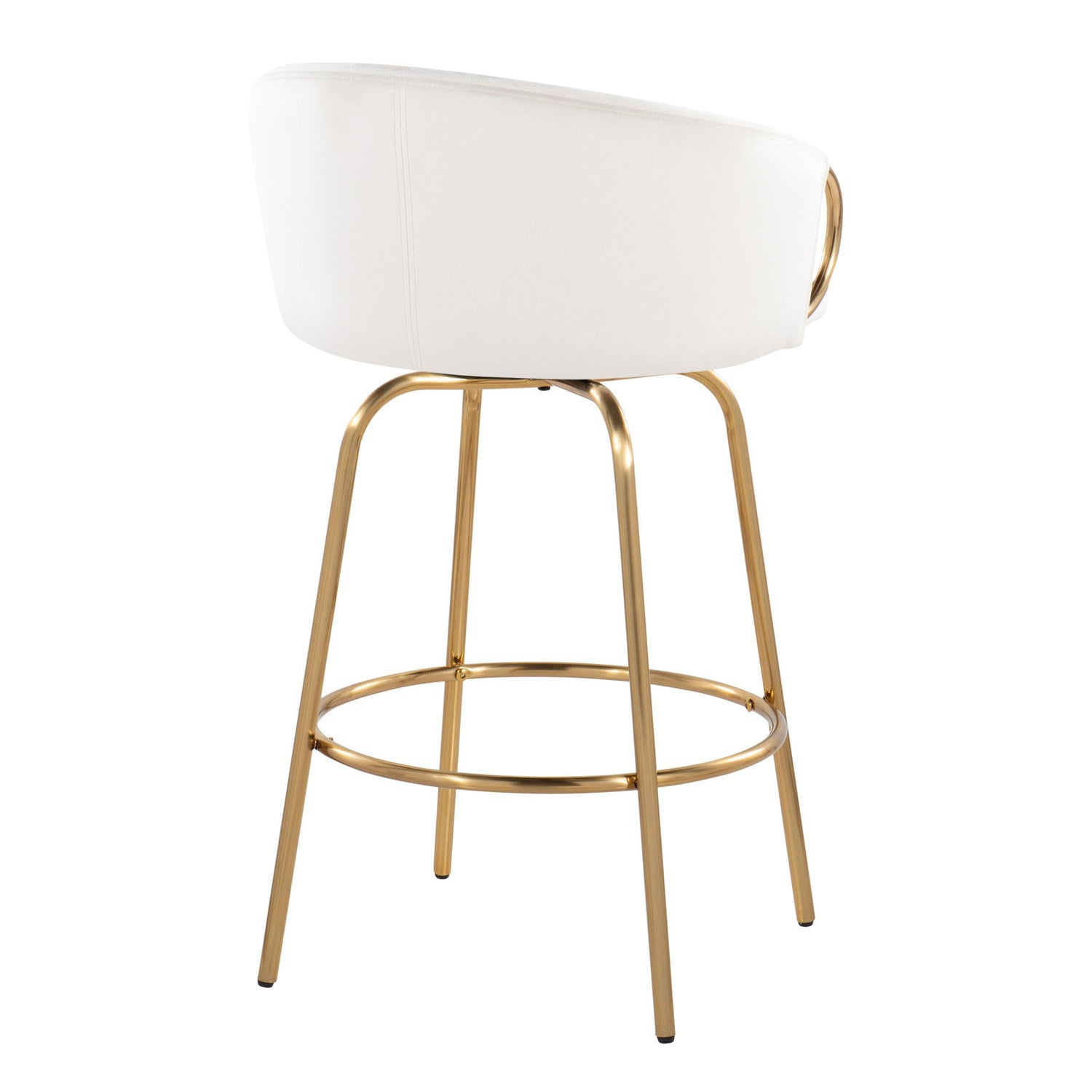 Claire - Contemporary &amp; Glam Counter Stool (Set of 2)