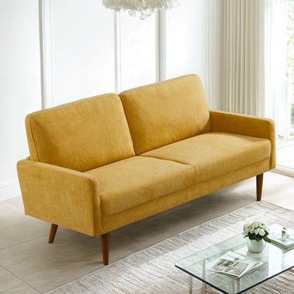 Sofa, European Style With Sleek Design, Modern &amp; Vintage Flair, Upholstered 3 Seater Couch