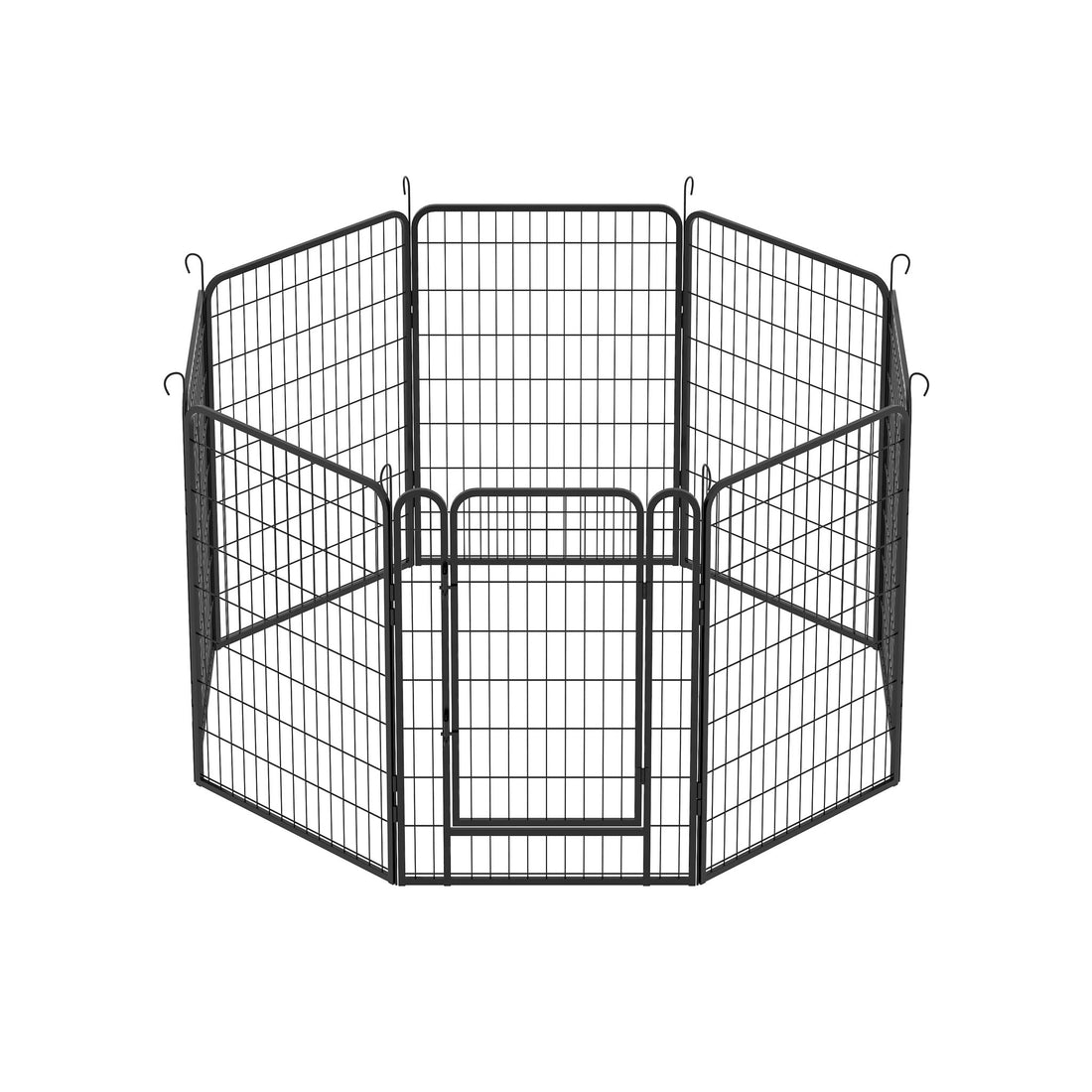 Heavy Duty Metal Playpen With Door, Dog Fence Pet Exercise Pen