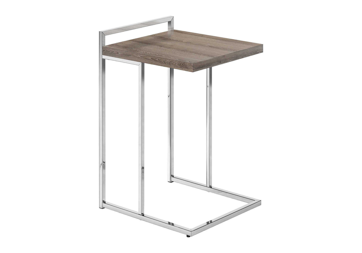 Accent Table, C - Shaped, Contemporary &amp; Modern