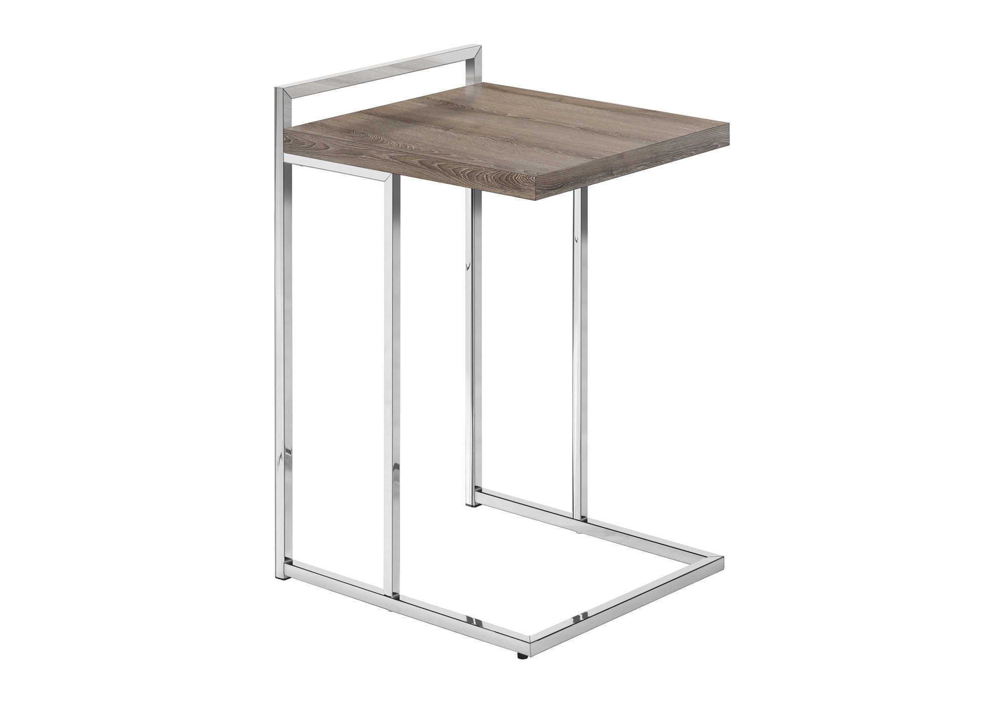 Accent Table, C - Shaped, Contemporary &amp; Modern