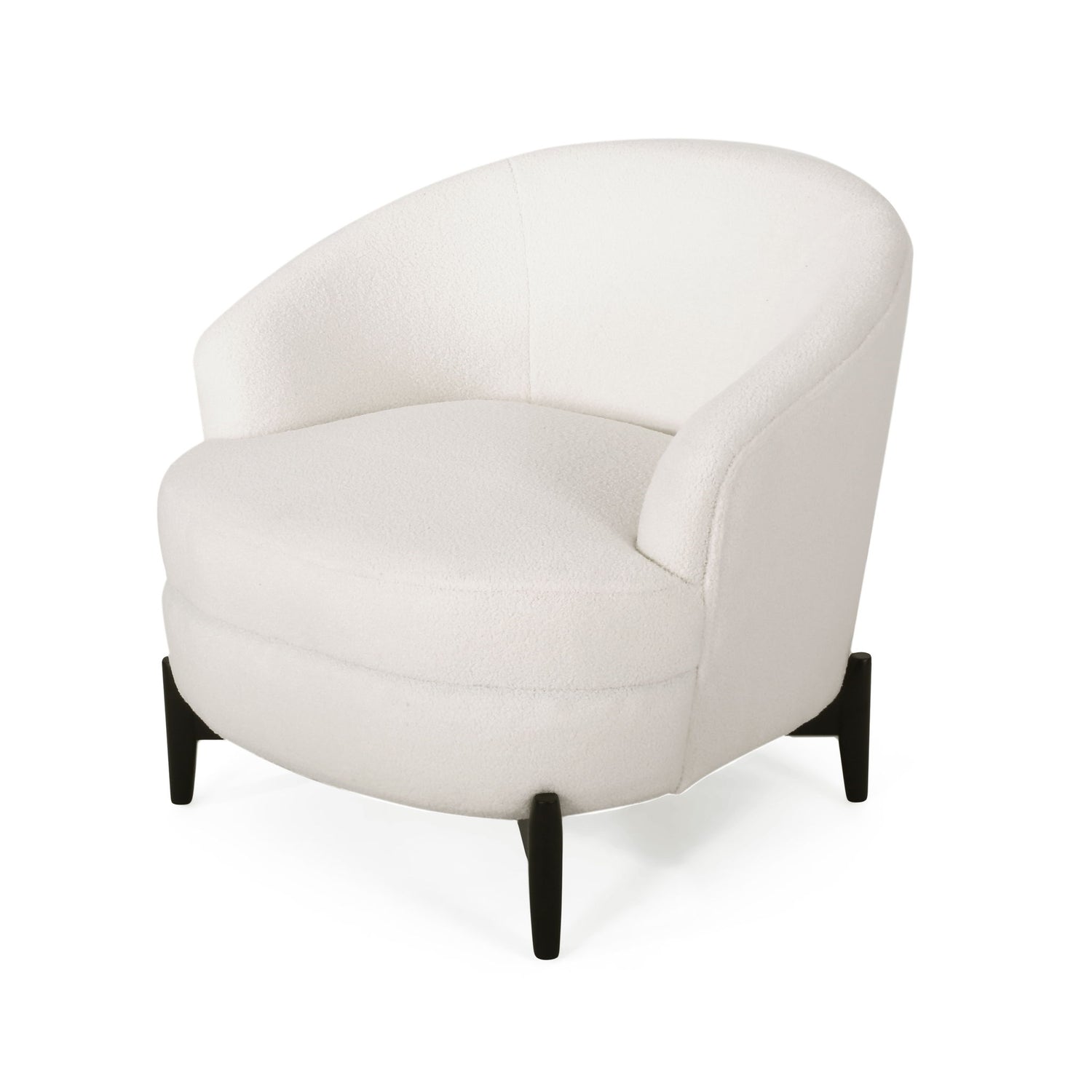Elegant Barrel Style Club Chair