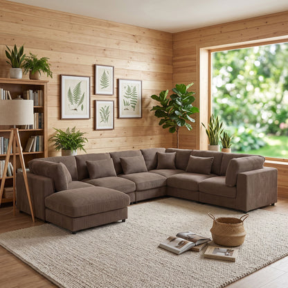 Upholstered Modular Sectional &amp; Custom Configuration