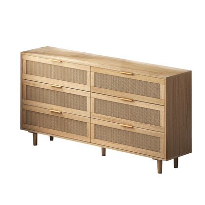 Modern 6 Drawer Storage Cabinet For Bedroom