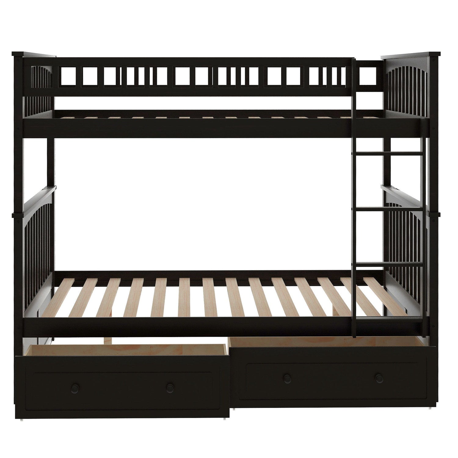 Bunk Bed With Drawers, Convertible Design