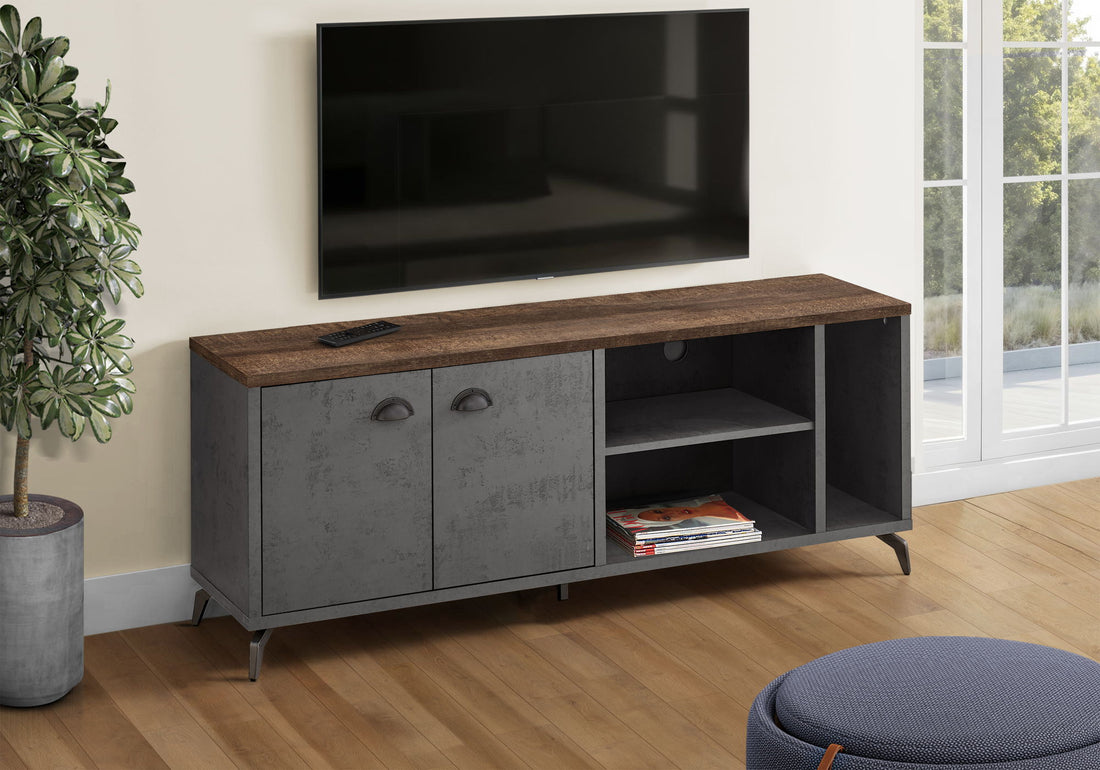 TV Stand, Console, Media Entertainment Center, Storage Cabinet, Contemporary &amp; Modern