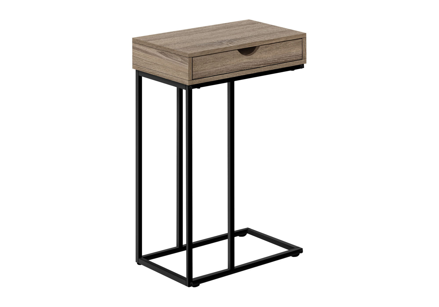 Accent Table, C - Shaped Contemporary &amp; Modern Versatile Design