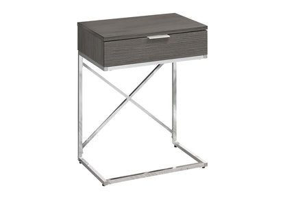 Accent Side Table, Storage Drawer, Spacious Tabletop, Contemporary &amp; Modern