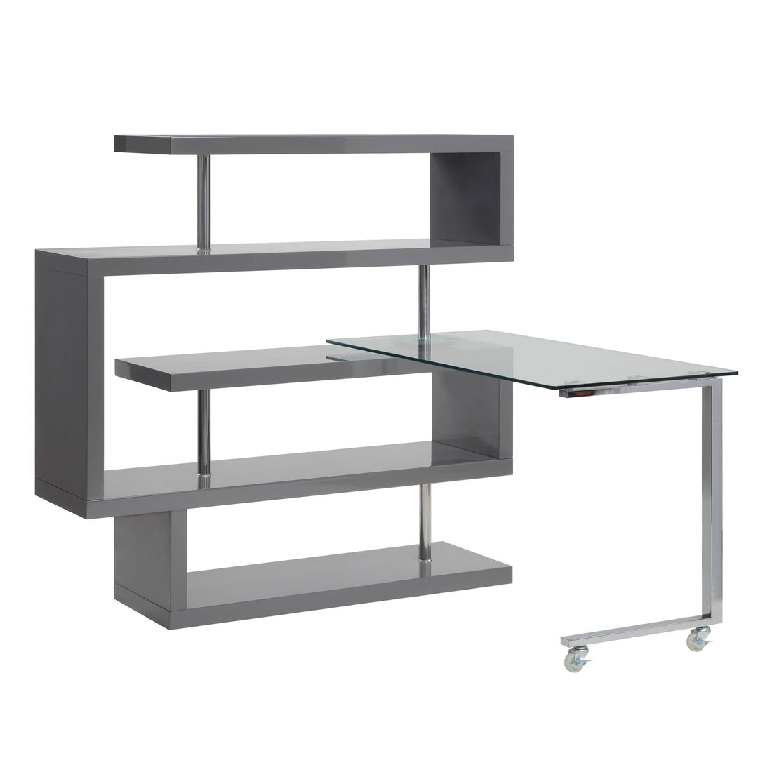 Buck II - Writing Desk &amp; Bookshelf