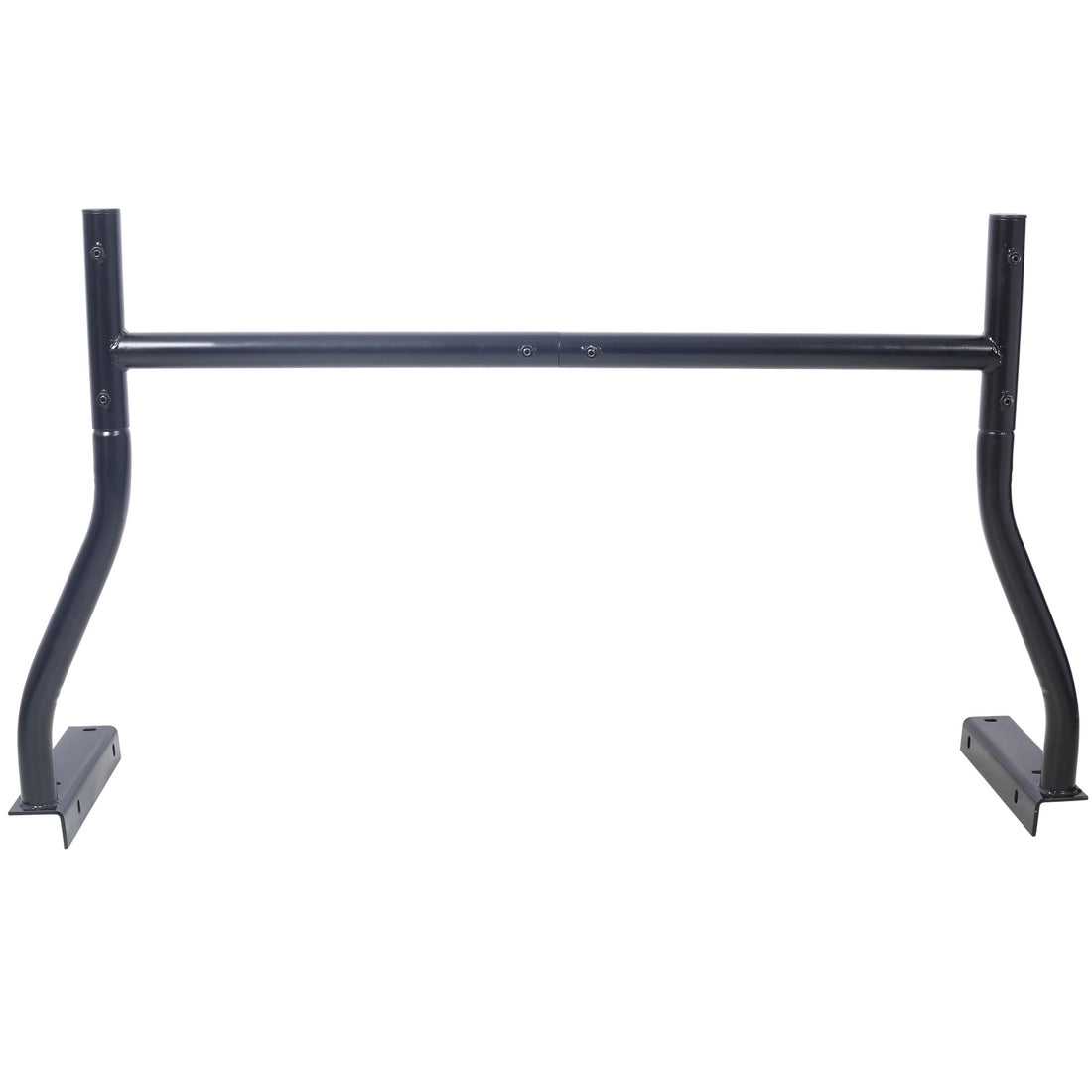 Universal Pick-Up Truck Rack 650 Lbs Adjustable Fit 2-Bars Utility Ladder Truck Cargo Rack - Black