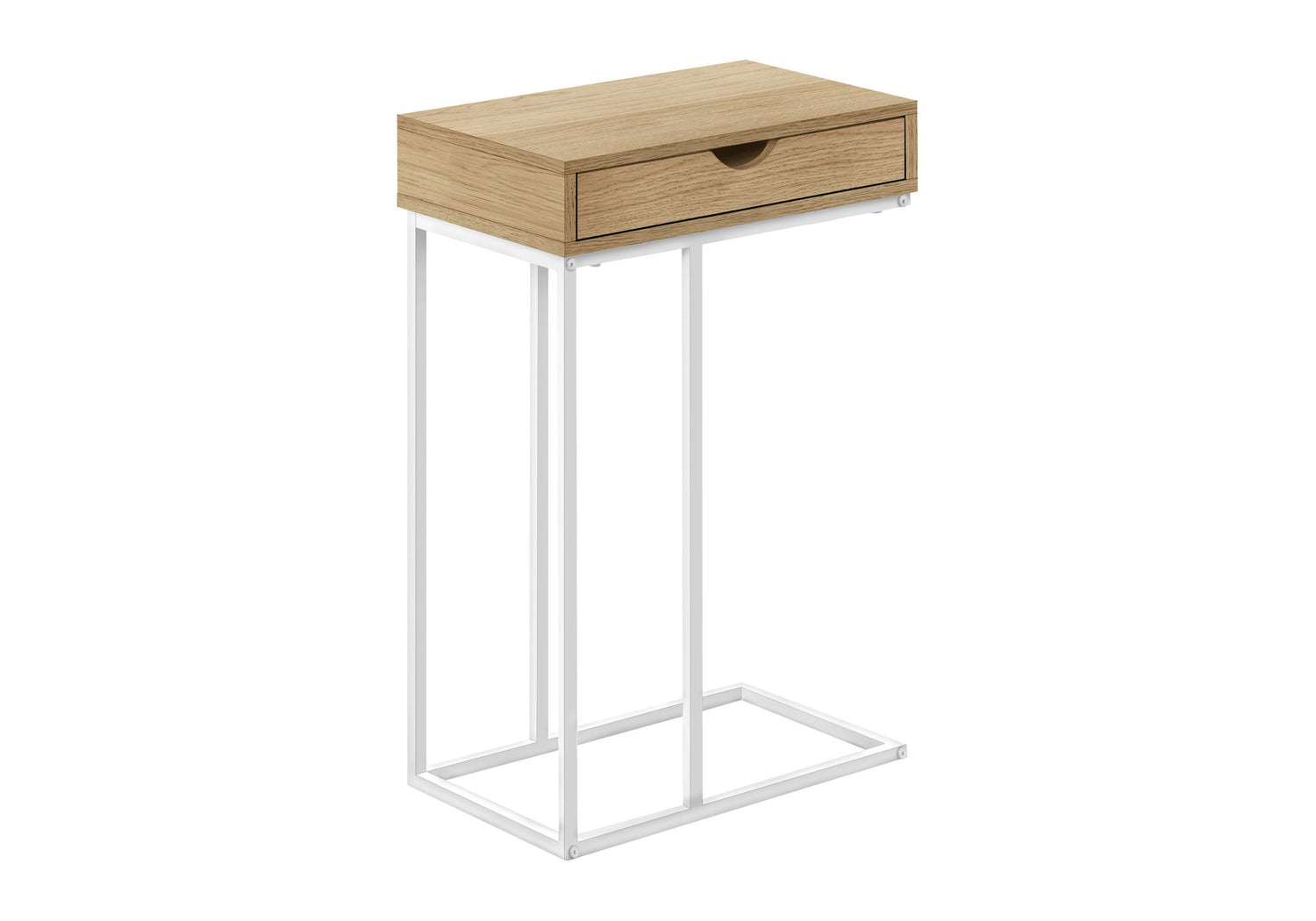 Accent Table, C - Shaped Contemporary &amp; Modern Design