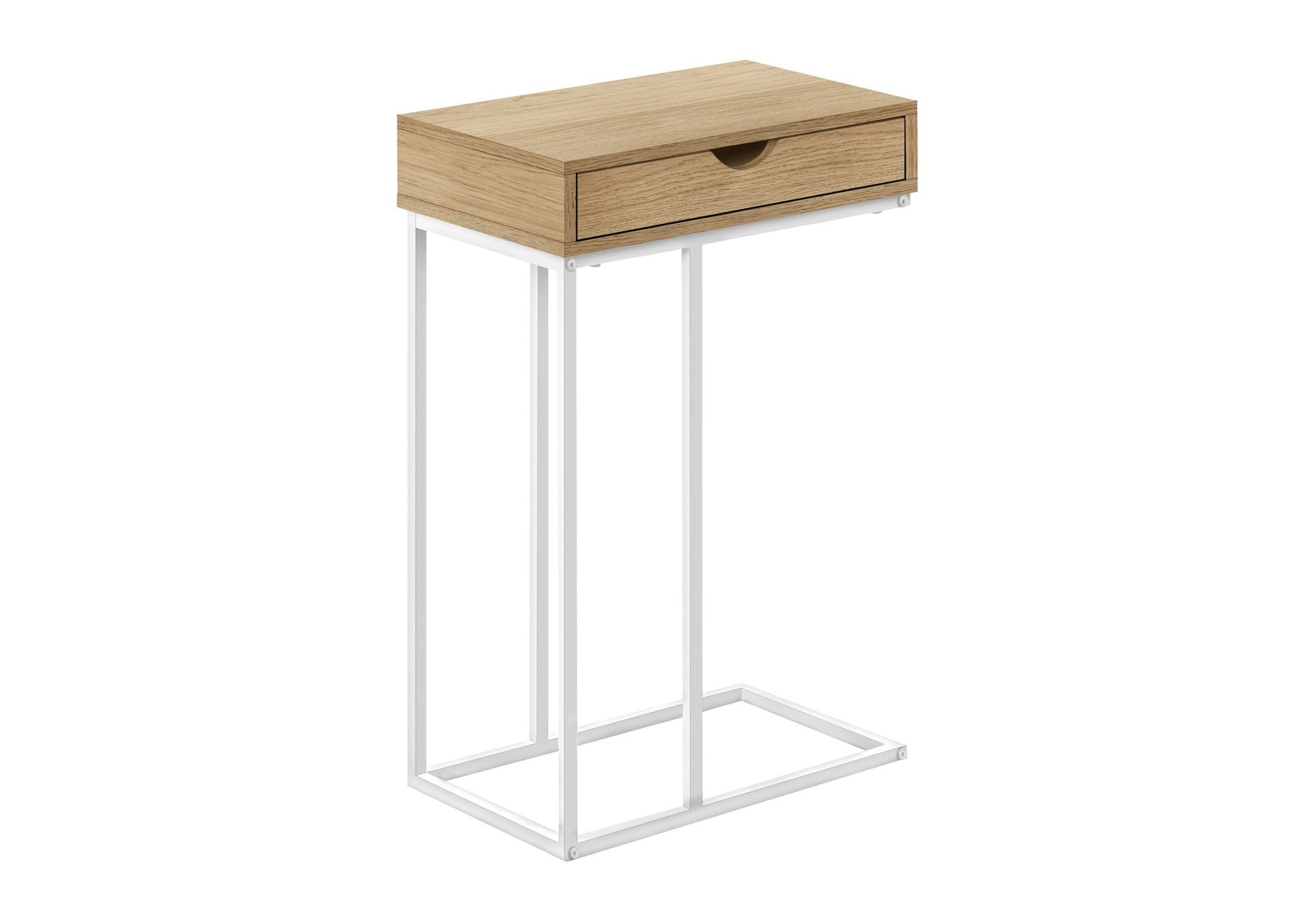 Accent Table, C - Shaped Contemporary &amp; Modern Design