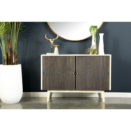 Ixora - 2 Door Cabinet - Black