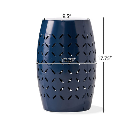 12&quot; Outdoor Lace Cut Side Table