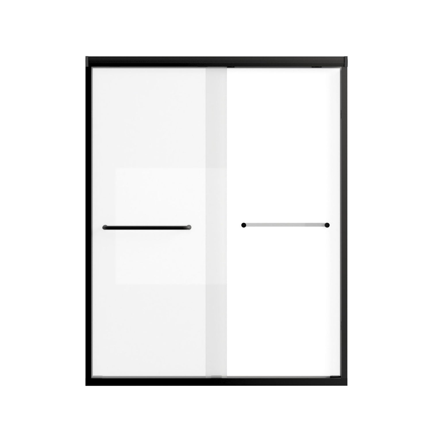 Double Sliding Shower Door With Explosion Proof Film