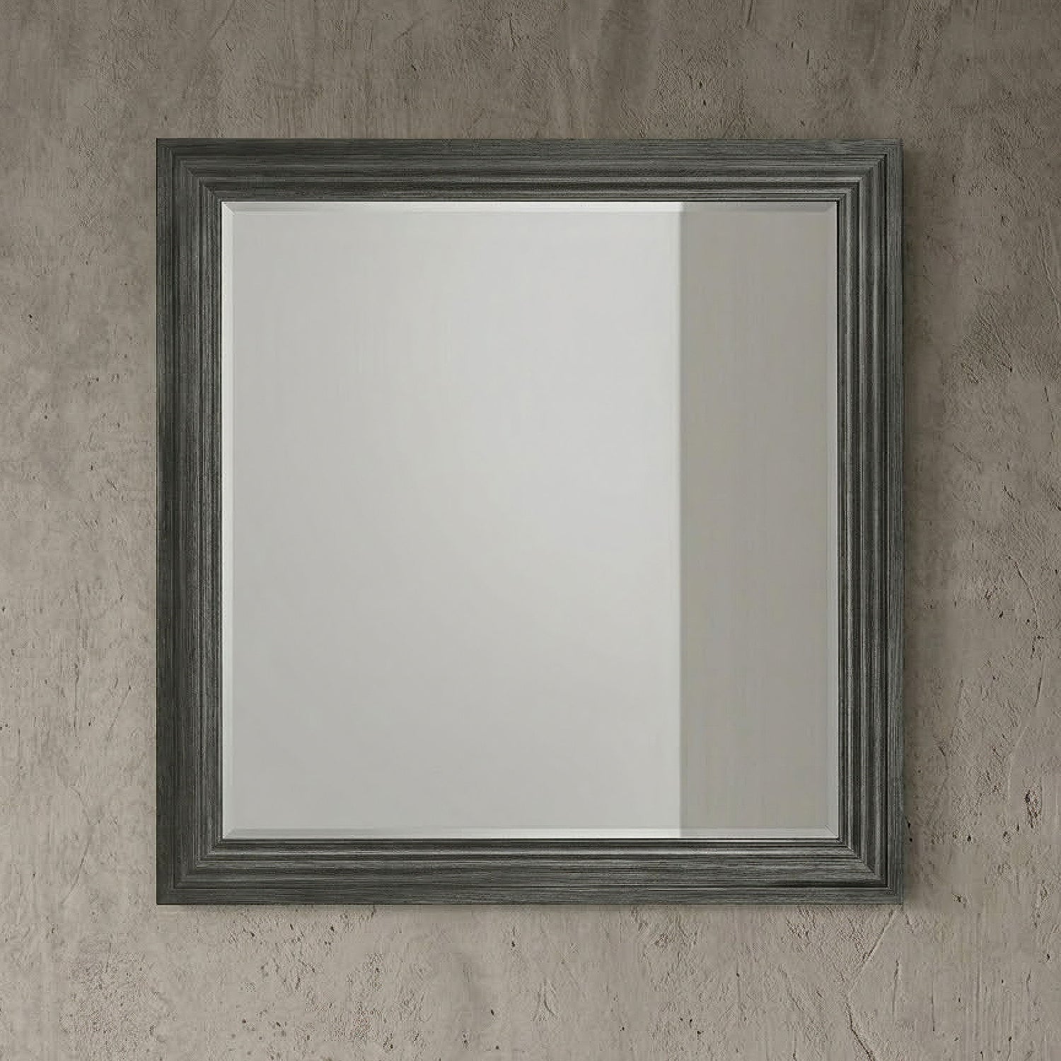Colorado - Square Mirror (Dresser Not Included) - Charcoal