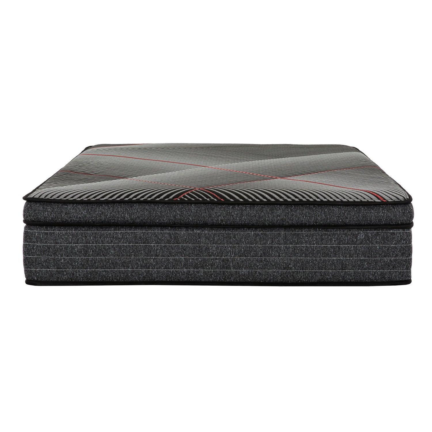 15" Euro Top Gel Memory Foam Hybrid Mattress With Pocket Coils, Cooling &amp; Edge Support - Black - Queen