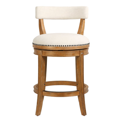 Stool &amp; Upholstered Seat And Back