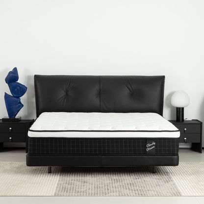 12&quot; Hybrid Mattress With Individual Pocket Spring, Comortable Memory Foam