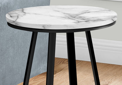 Accent Table, Side, Round Contemporary &amp; Modern Modern Design