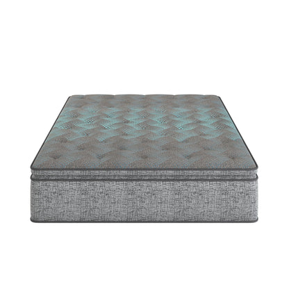Comfort Care - 10&quot; Hybrid Euro Top Mattress Plush Comfort