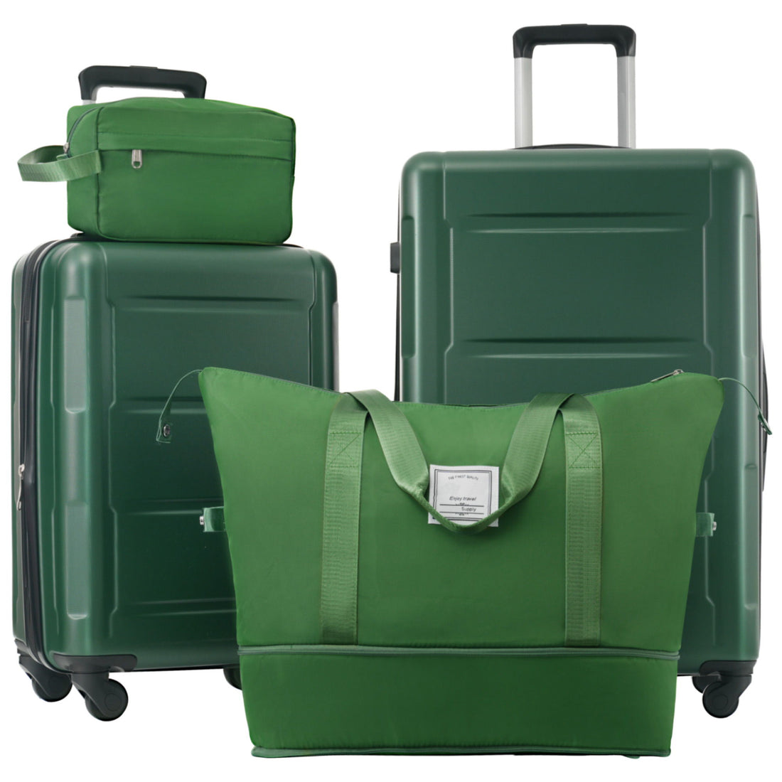 2 Piece Luggage Set With Bags Expanable Spinner Wheels ABS Lightweight Suitcase With Tsa Lock 20&quot; / 24&quot;
