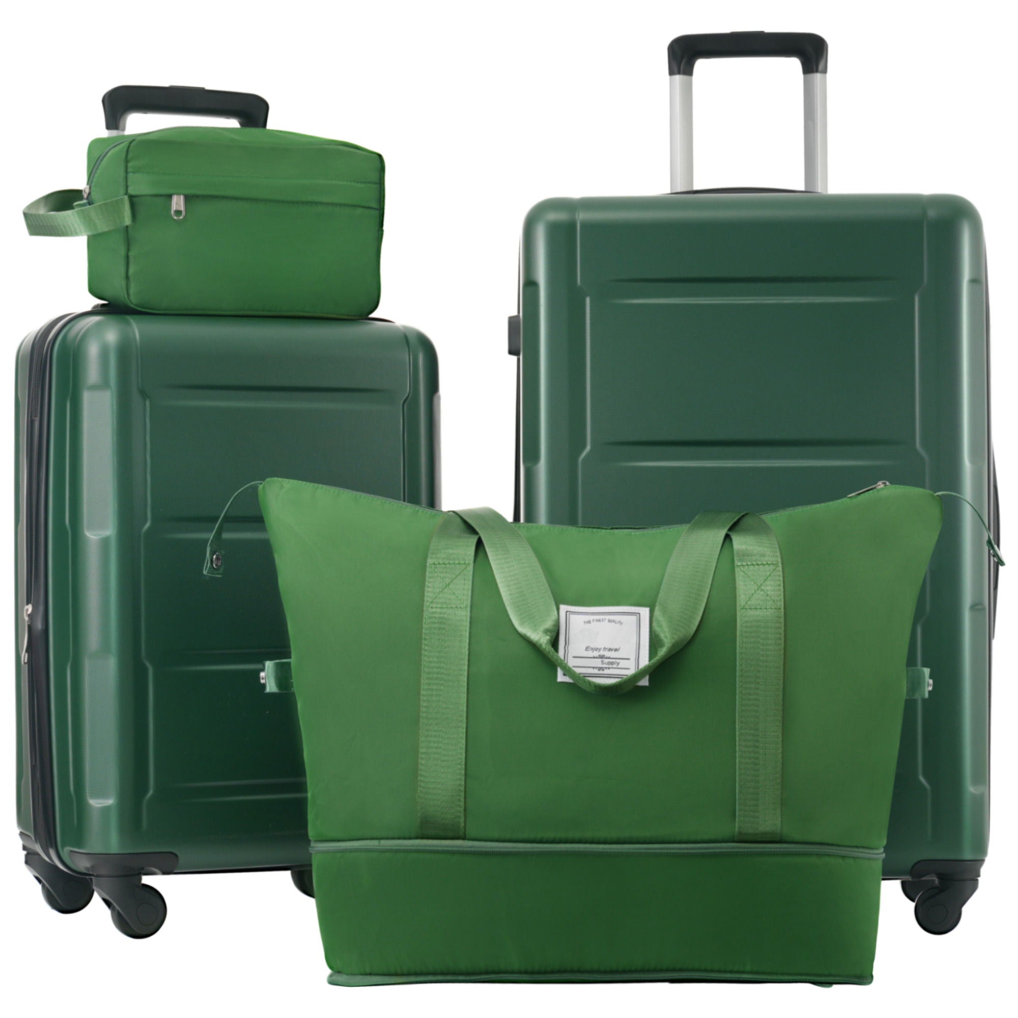 2 Piece Luggage Set With Bags Expanable Spinner Wheels ABS Lightweight Suitcase With Tsa Lock 20&quot; / 24&quot;