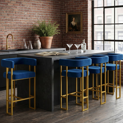 Modern Counter Height Bar Stools With U - Shaped