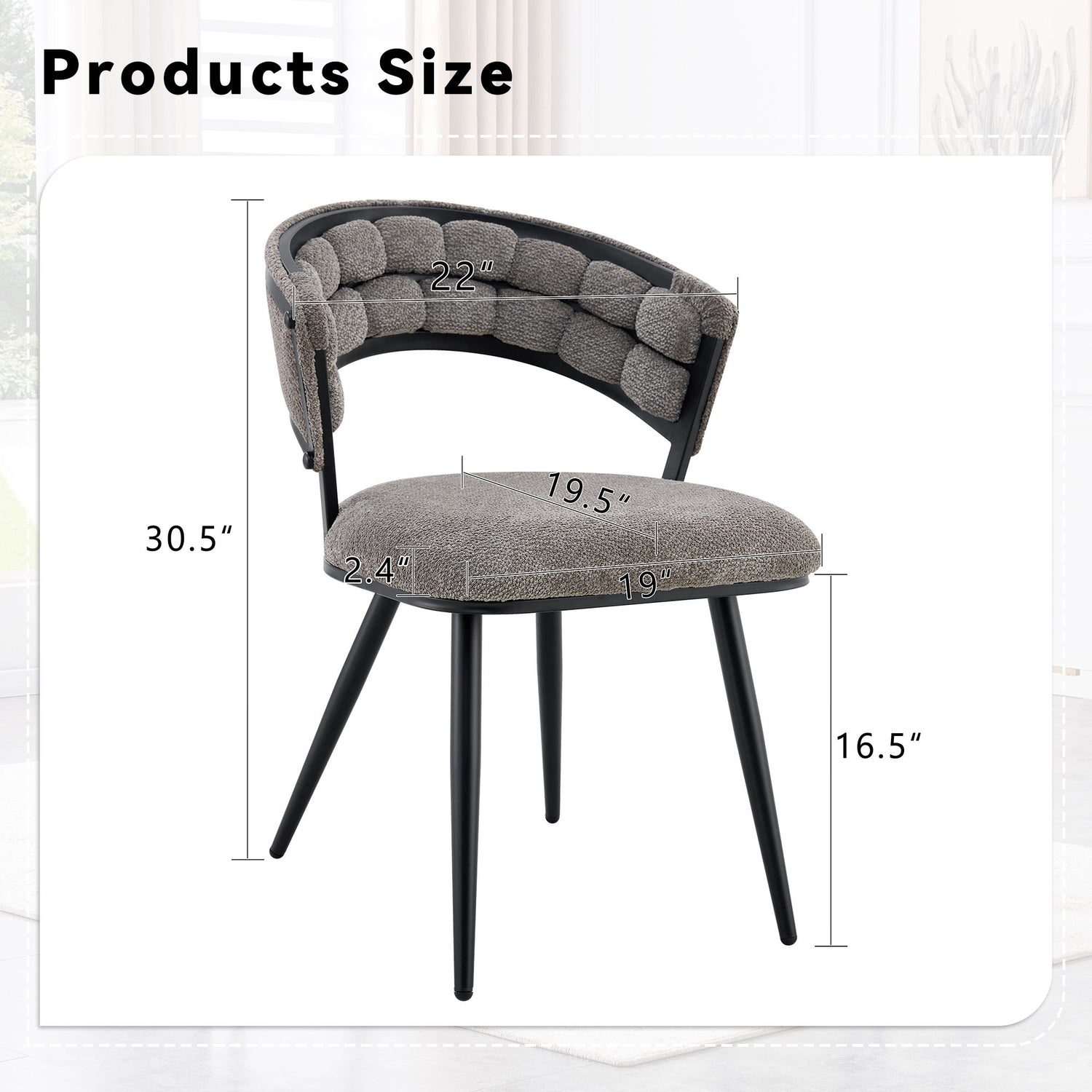 Dining Chairs For Dining Room &amp; Kitchen (Set of 2)