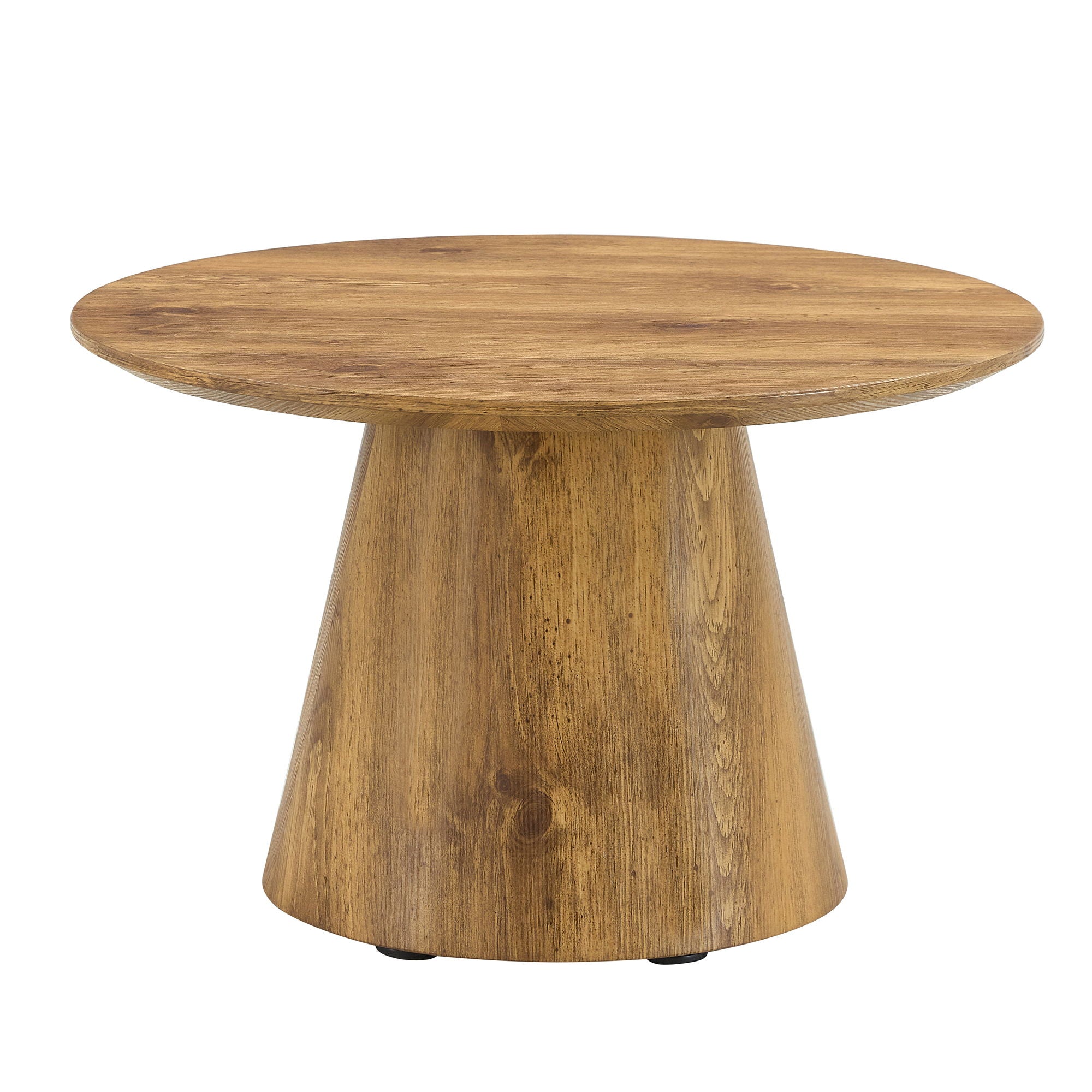 Circular Coffee Table With Adjustable Feet