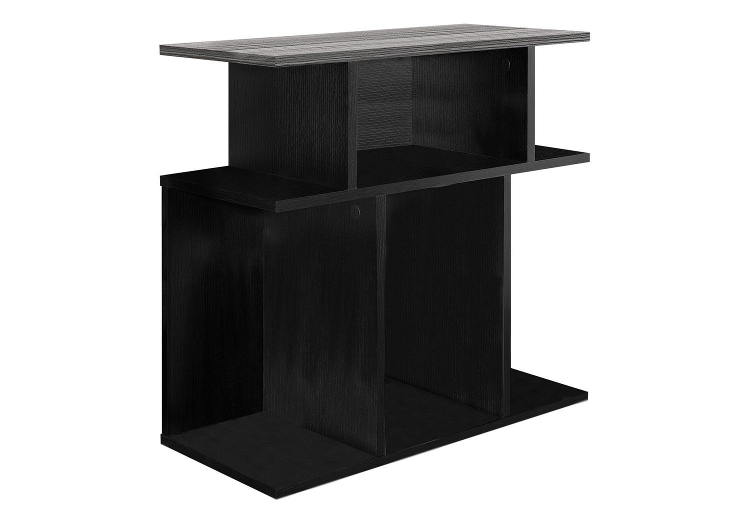 Accent Table, Side Contemporary &amp; Modern - Black