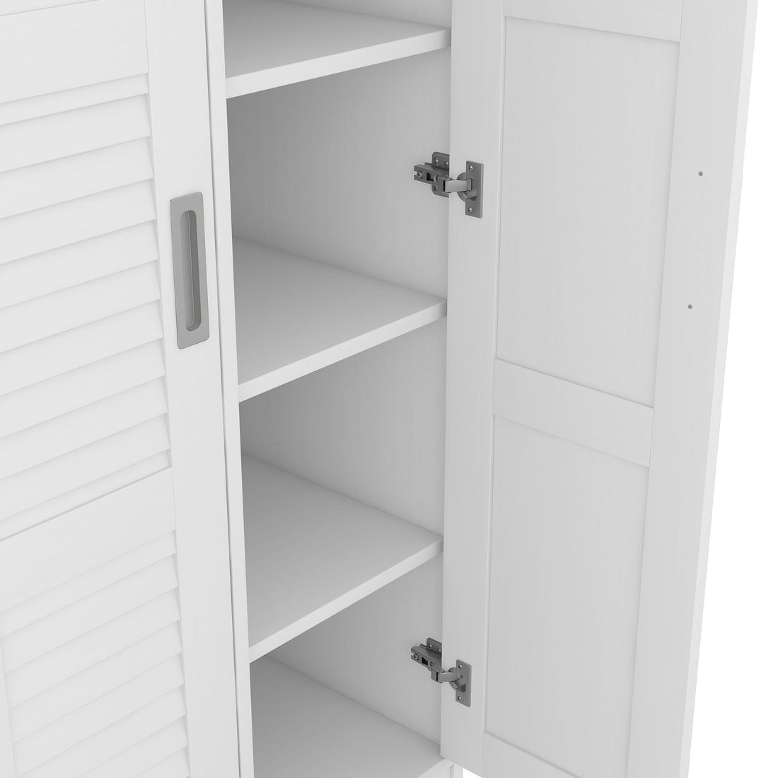 3 Door Shutter Wardrobe &amp; Shelves