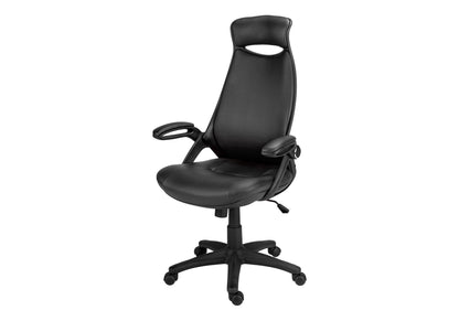 Office Chair, Adjustable Height, Swivel, Ergonomic, Armrests, Contemporary &amp; Modern