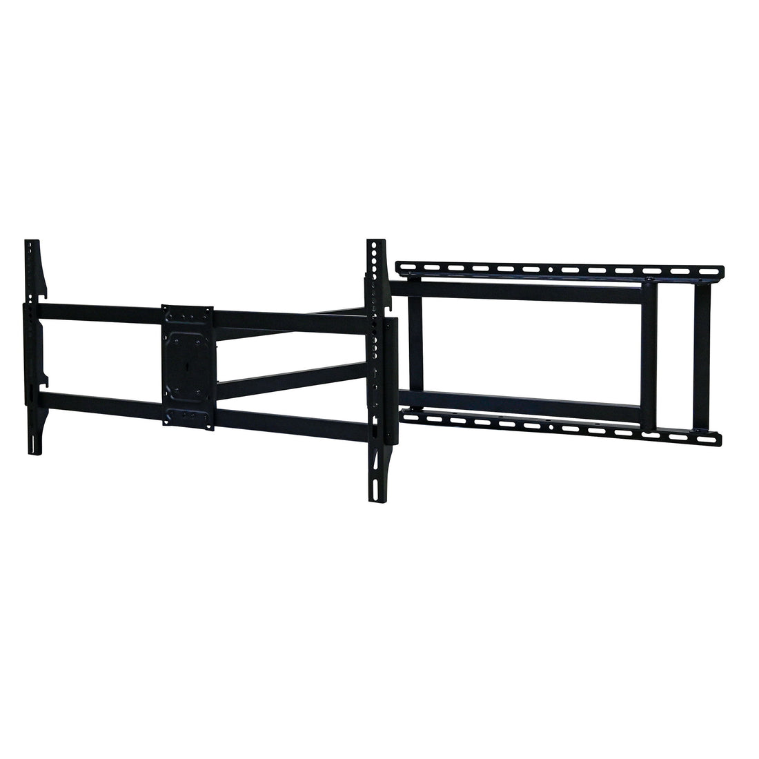 Full Motion TV Wall Mount Bracket For 40 120" TV Dual Arm Tilt & Swivel Vesa 800 X 400 Mm 132 Lbs Load - Black