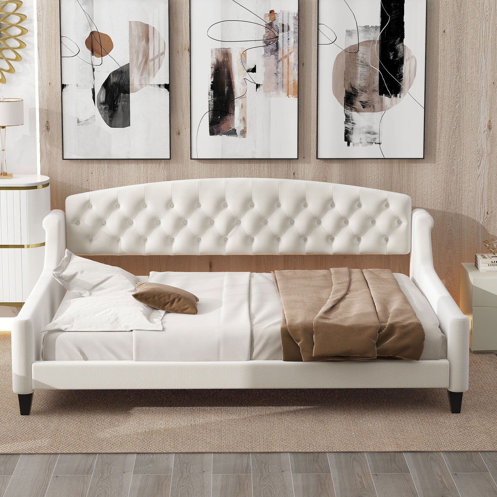 Modern Tufted Button Daybed