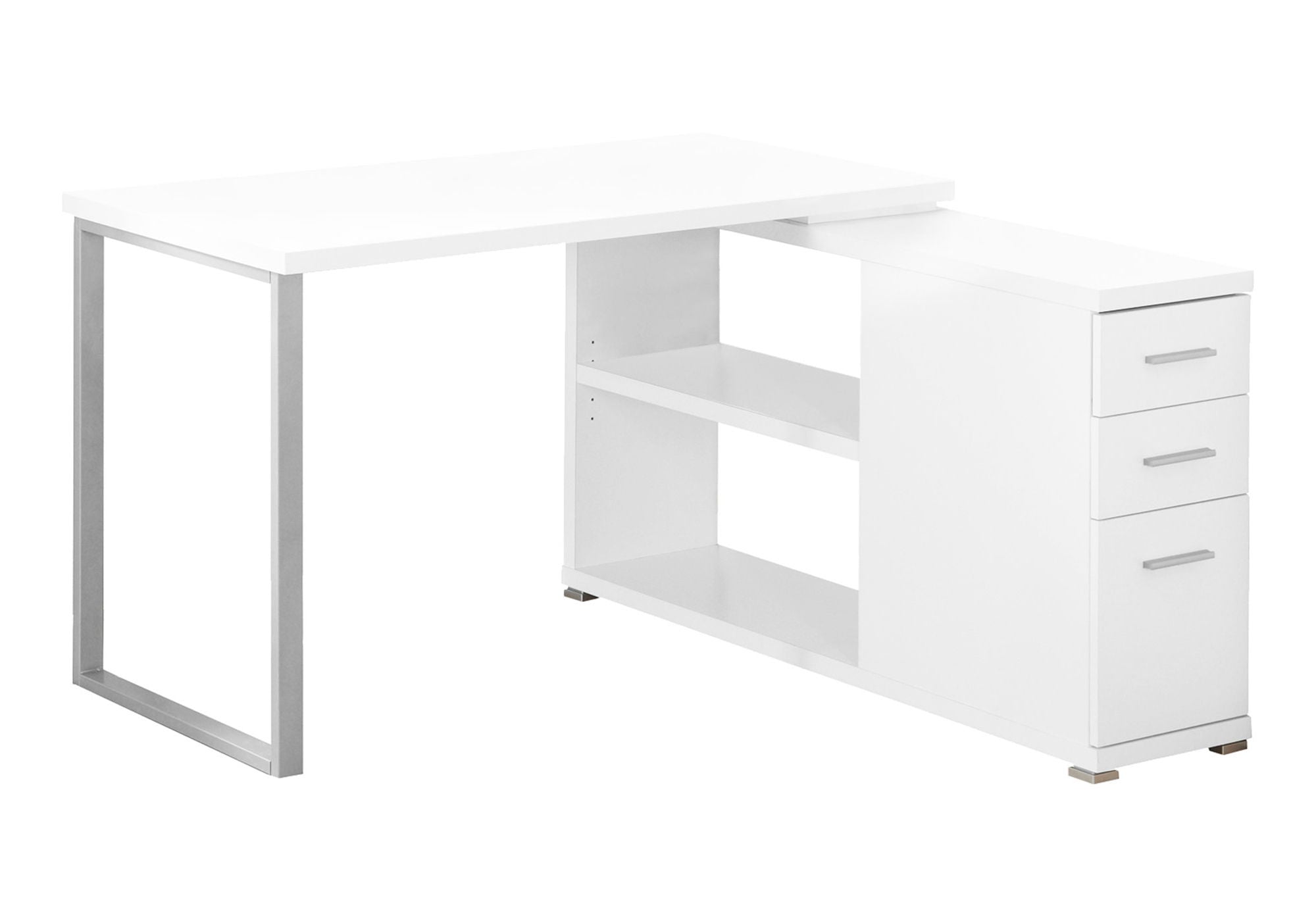 Computer Desk, Home Office, Corner, Left, Right Set - Up, Storage Drawers, L Shape, Laptop, And Contemporary &amp; Modern