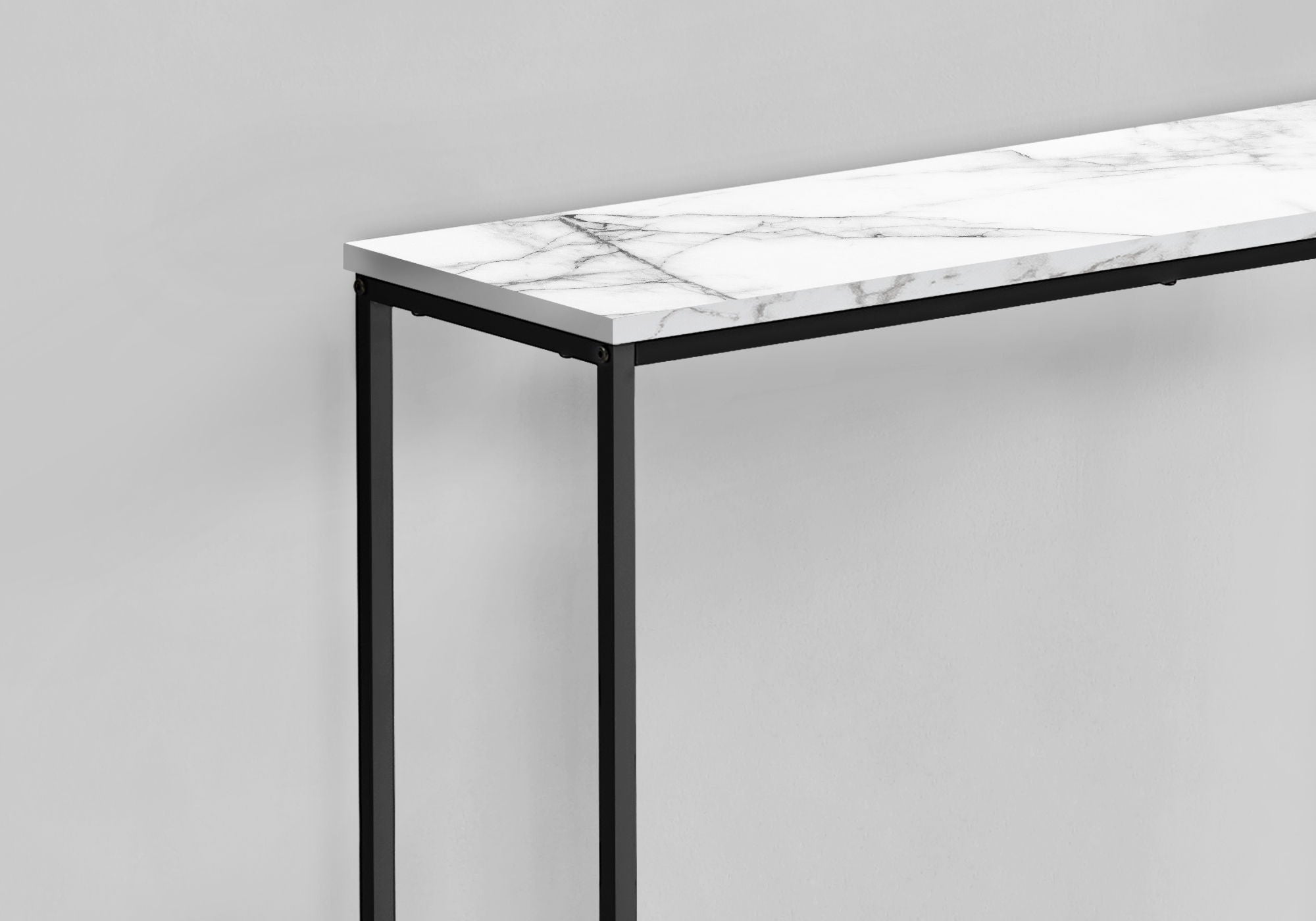 Accent Console Table For Entryway, Stable Support, Contemporary &amp; Modern