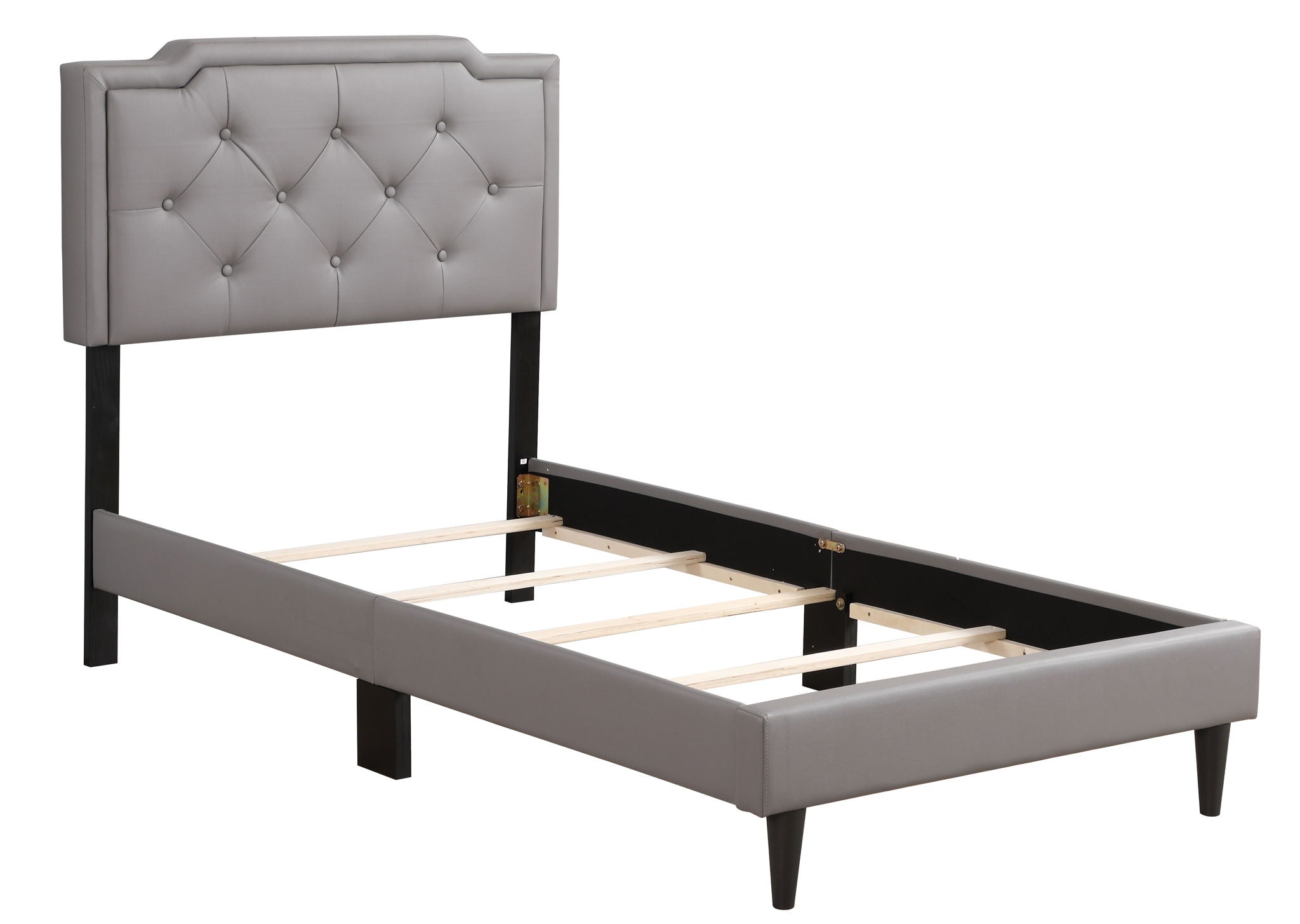 Deb - Twin Bed - White