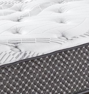 10&quot; Quilted Hybrid Mattress, Medium Firm