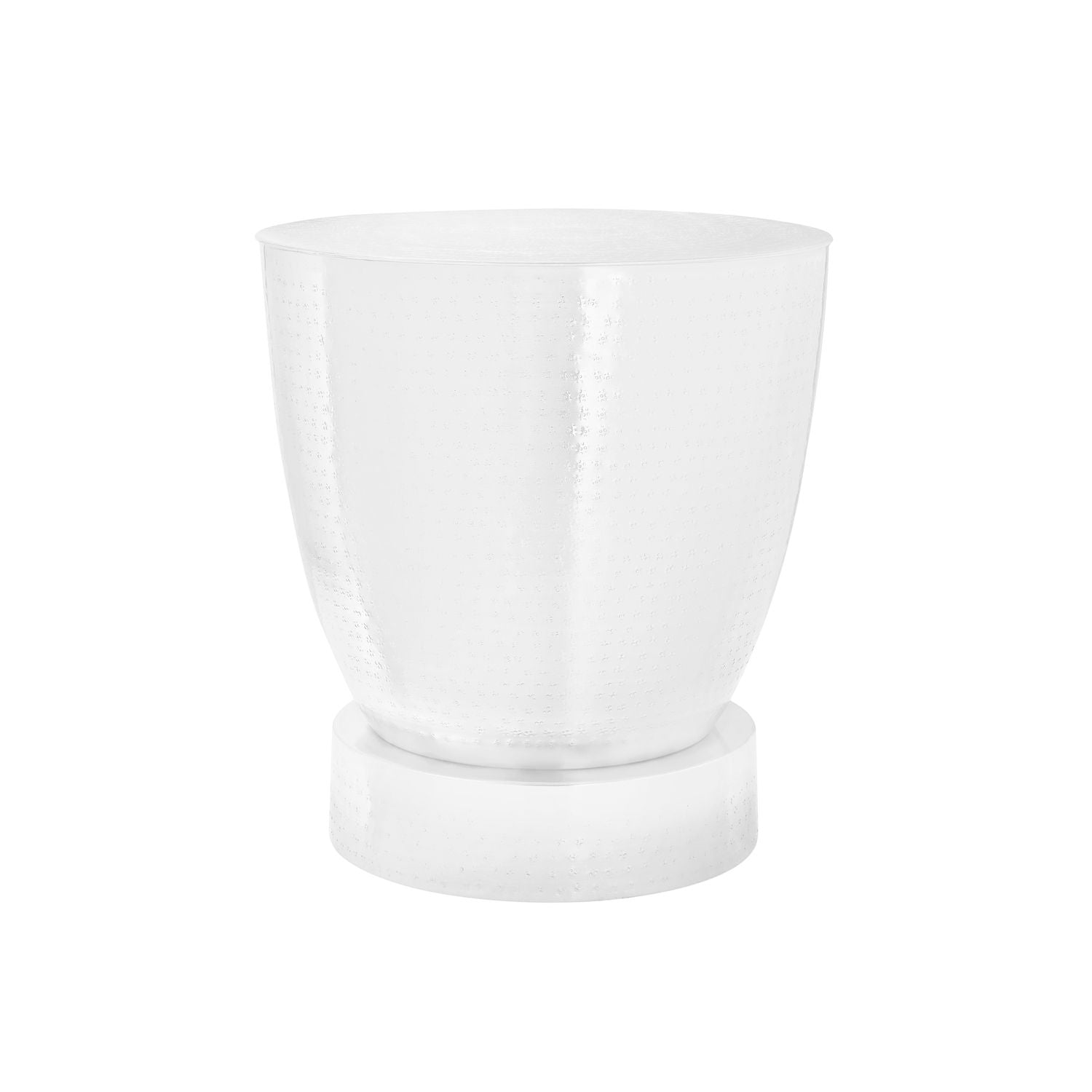Drum Accent Side Table, Contemporary &amp; Modern Design