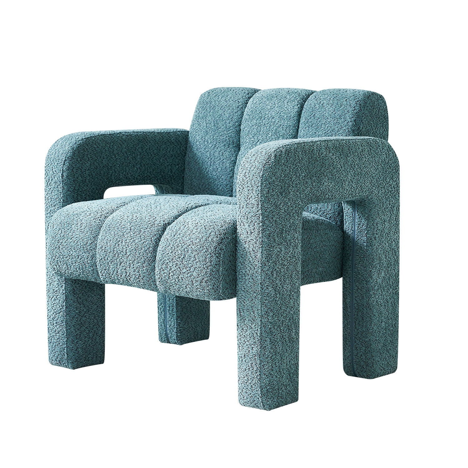 31.10&quot; Boucle Upholstered Accent Chair