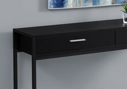 Accent Console Table For Entryway, Storage Drawers, Contemporary &amp; Modern