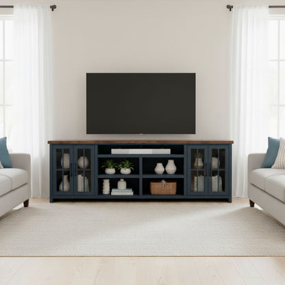 TV Stand Console &amp; Cable Management